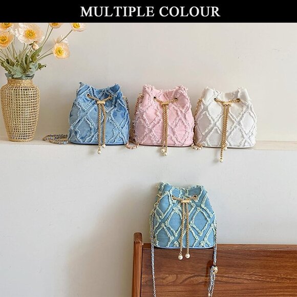 (NOT FOR SALE) Jean Purses for Women Denim - Picture 6 of 7